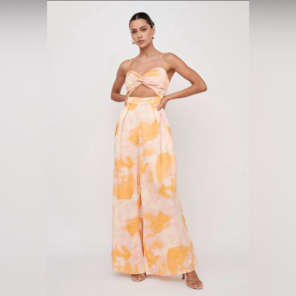 Selfie Leslie Cut-Out Waist Jumpsuit